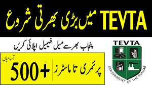 Latest TEVTA Instructor & Lecturers Job Opportunities 2024