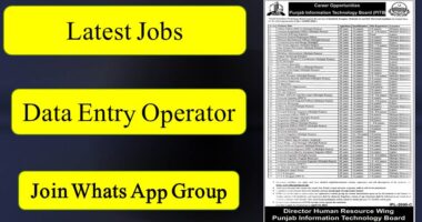 Jobs Data Entry Operator